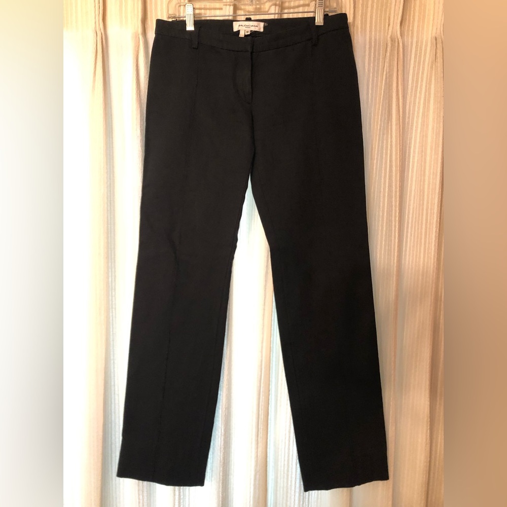 Black Balenciaga pants